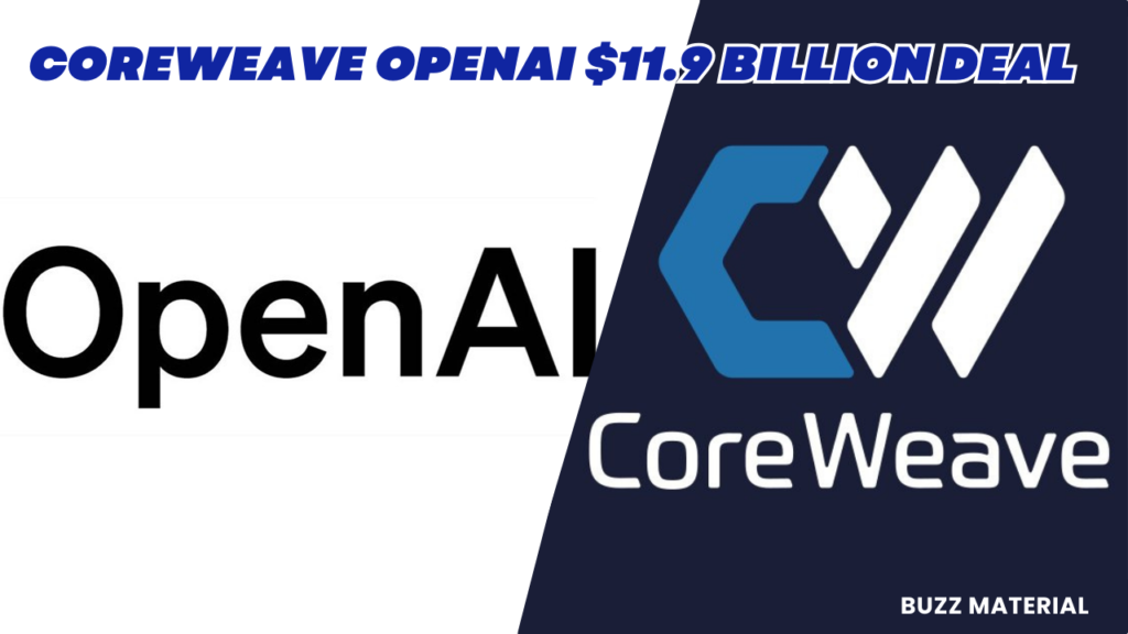 CoreWeave OpenAI $11.9 Billion Deal