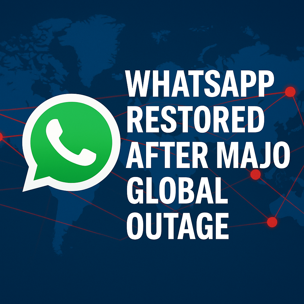 WhatsApp Services Restored After Global Outage: Why whatsApp was down